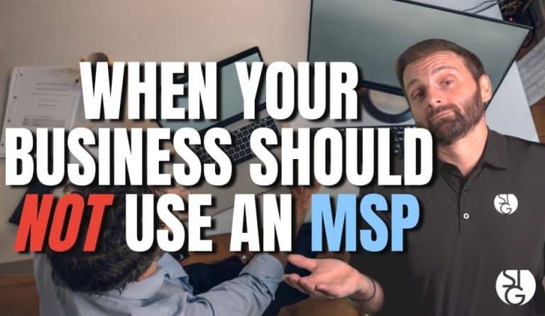 When Your Business Should Not Use an MSP